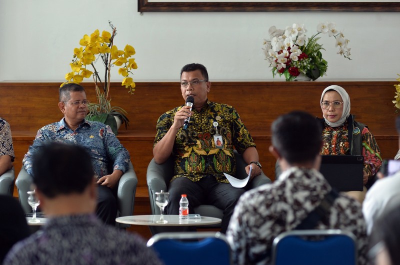 Pemprov Sumut Dampingi Pemkab Karo Tangani Pengungsi Erupsi Gunung Sinabung