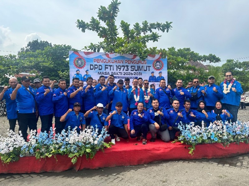 Bambang Sah Nahkodai DPD FTI 1973 Sumut Periode 2026&ndash;2031
