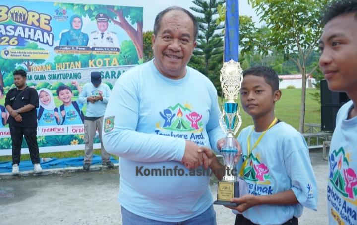 Usai Sudah Jambore Anak Asahan 2026 Bupati Tutup Pelaksanaan Jambore