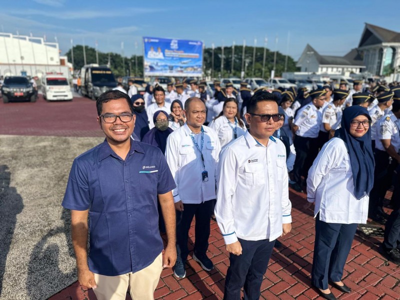 Pelindo Regional 1 Hadiri Upacara Peringatan Hari Perhubungan Nasional