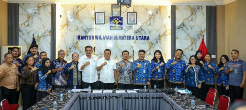 Pemko Siantar dan Kemenkum Sumut Rapat Harmonisasi Ranperwa Pedoman Penanggulangan Bencana