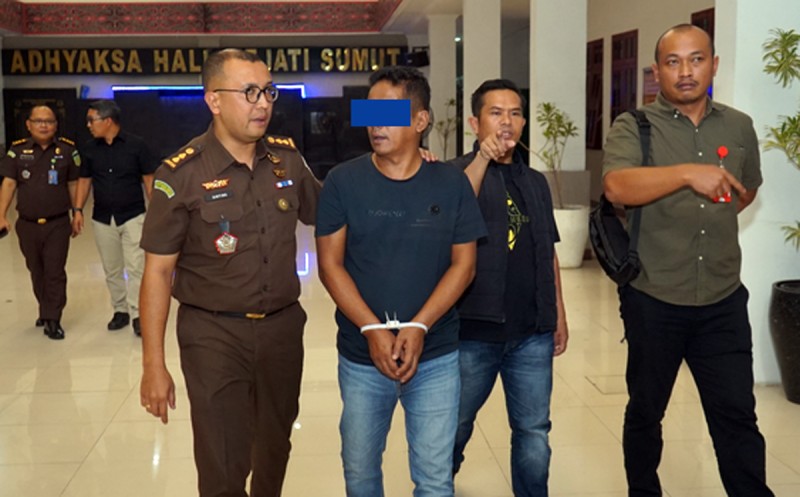 Tim Tabur Intel Kejati Sumut dan Kejari Madina Amankan DPO Terpidana Perkara Pertambangan di Kawasan Hutan