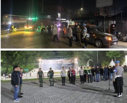 Ciptakan Kamtibmas Kondusif di Sabtu Malam Minggu, Polres Labuhanbatu Gelar Patroli Gabungan 3 Pilar