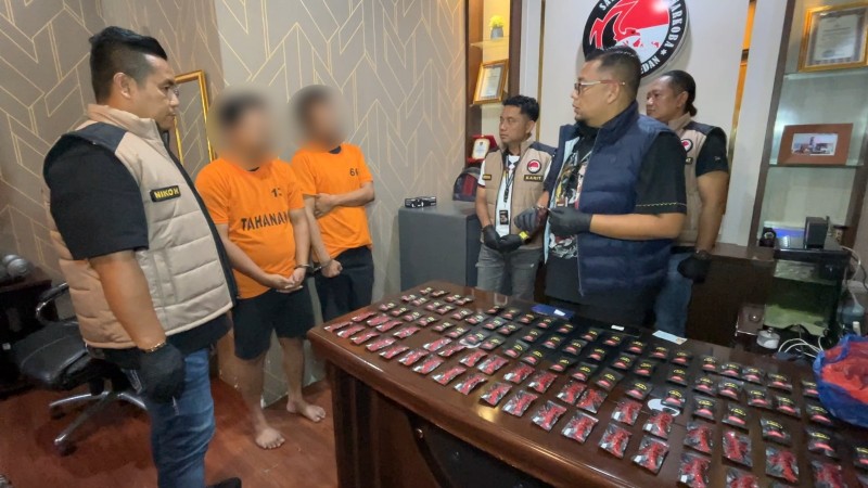 Operator Judol Bawa 100 Pcs Pod Getar dari Kamboja Ditangkap Polrestabes Medan