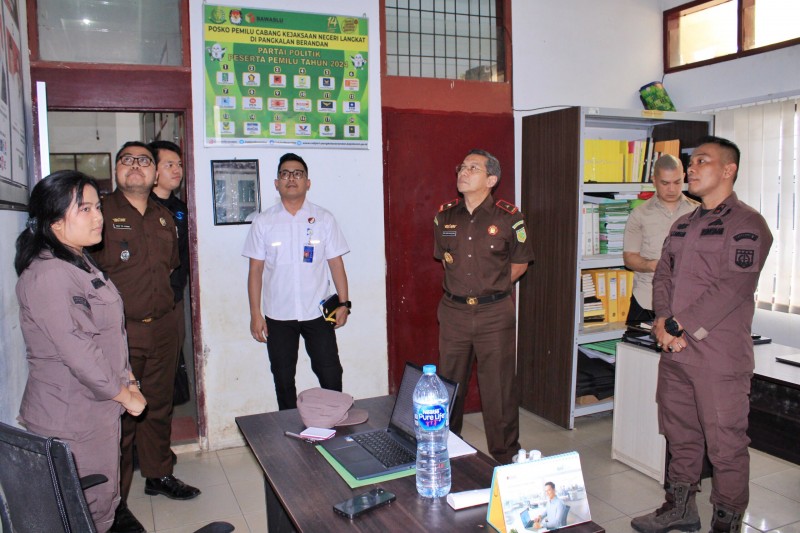Wakajati Sumut Sidak Cabjari Pangkalan Brandan, Minta Hindari Transaksional Perkara