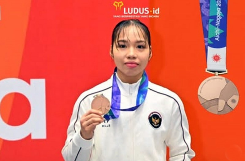 Anak Medan, Leica Al Humaira Lubis Raih Medali Perunggu Karate Asian Games 2026