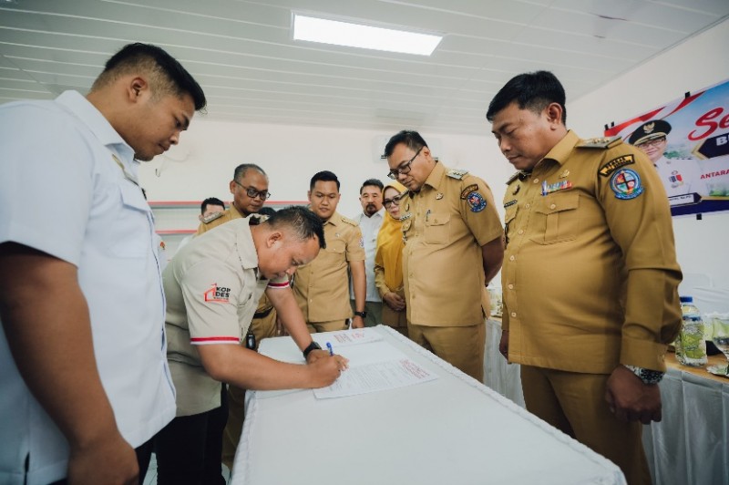 KDMP dan SPPG Beringin Sepakat Prioritaskan Pangan Lokal