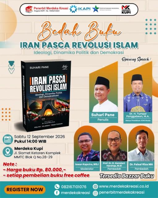Bedah Buku: Iran  Pasca Revolusi Islam,  Karya Suhari Hammad Pane - Wakil Bupati Labuhanbatu pada periode 2010&ndash;2016