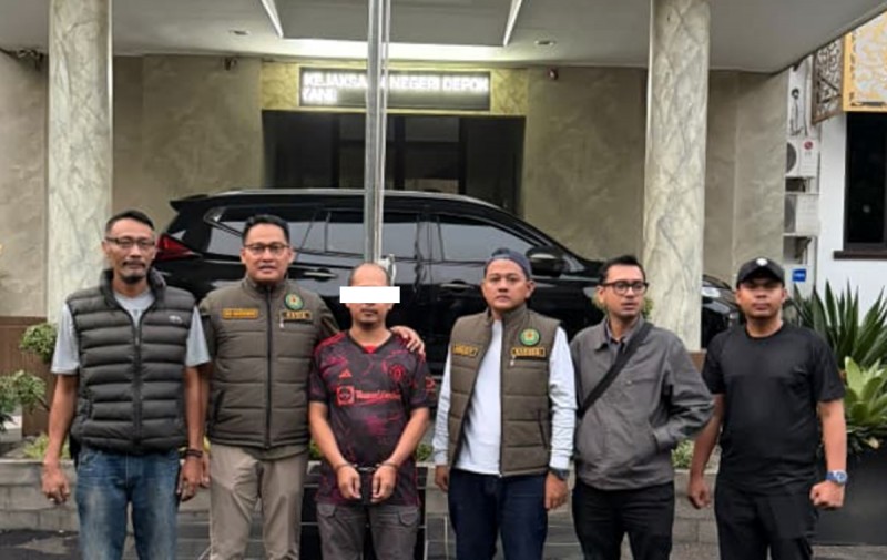 Tim Intel Kejari Depok Amankan DPO Terpidana Penipuan Atas Nama Dwi Febriaji Nugroho