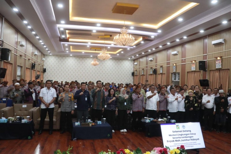 Wakili Kapolda Sumut, Kapolres Simalungun Hadiri FGD Menteri Lingkungan Hidup Bahas Kelestarian Danau Toba