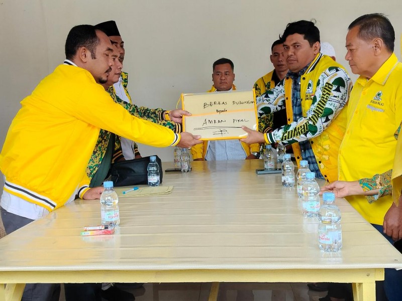 Amran Pikal Siregar Kantongi 18 Suara  Masadepan Golkar Palas Akan Terwujud