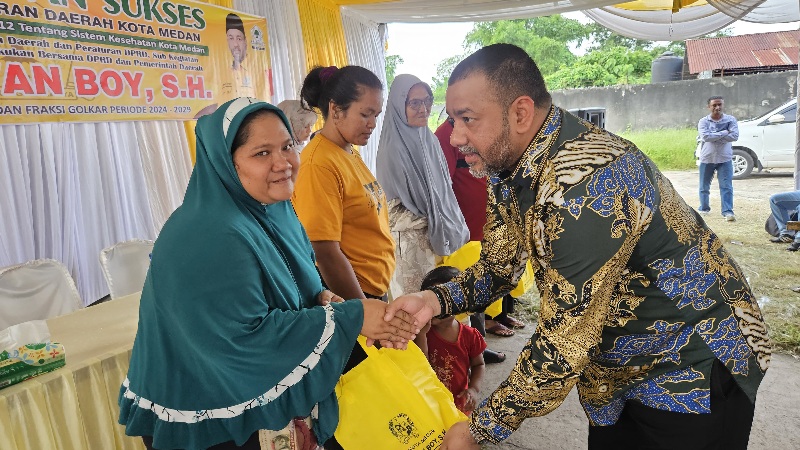 Rommy Van Boy Tampung Keluhan Warga Medan Polonia