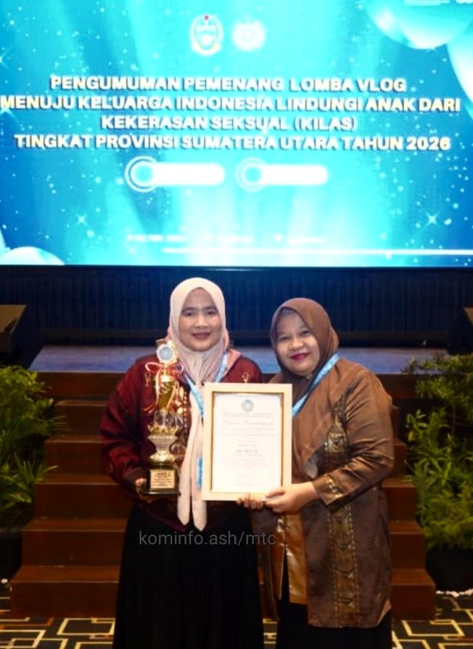 Prestasi Diukir TP.PKK Asahan Dengan Memperoleh Juara II Dalam Lomba Vlog KILAS Tingkat Sumatera Utara