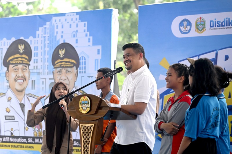 Luncurkan Teras Pelajar Sumut Berkah, Bobby Nasution Siapkan Ruang Kreativitas dan Pengembangan Bakat Siswa