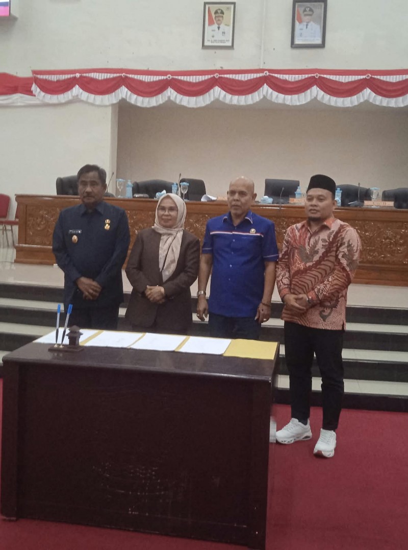 DPRD Setujui Ranperda Perubahan APBD Pemko Binjai Tahun Anggaran 2026