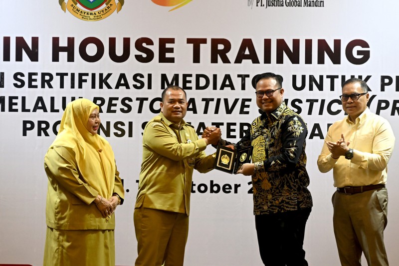 Pemprov Sumut Perkuat Pelayanan Hukum hingga Desa, Tingkatkan Kapasitas Paralegal