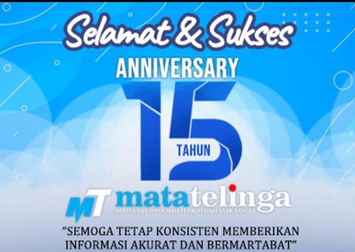 15 Tahun Matatelinga : Sampai Hari Ini Kami Masih Setia Menjadi Penyampai Informasi Aktual dan Terpercaya