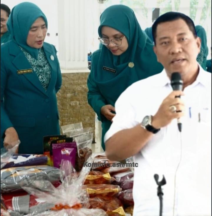 Rakornis TP PKK Kabupaten Asahan, Di Rumah Dinas Bupati