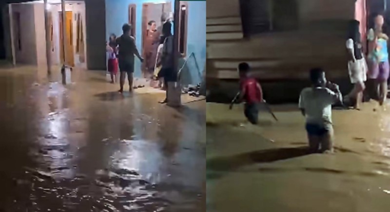 Banjir di Aceh Tamiang Rendam Sejumlah Desa, Ratusan Warga Mengungsi