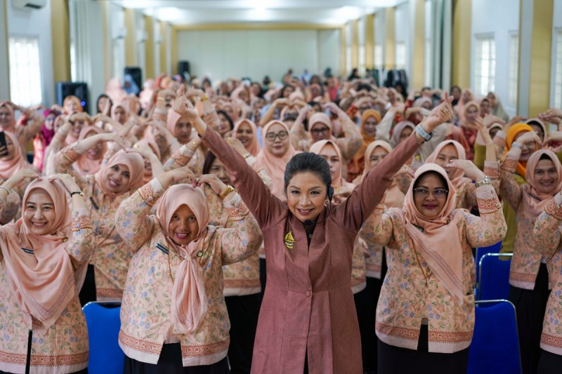 HUT ke-56 BKOW, Pj Sekdaprov Sumut Dorong Perempuan Mandiri dan Jadi Penggerak Ekonomi Keluarga