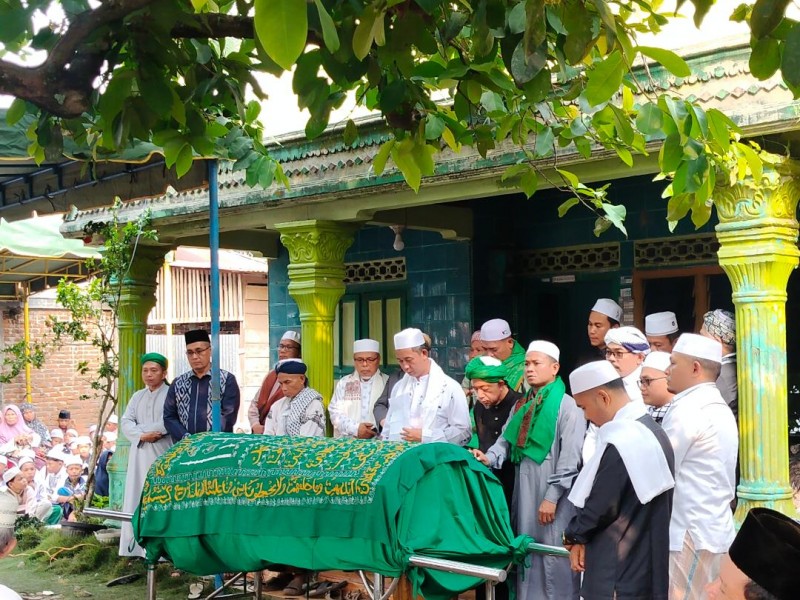 Kepergian Ulama Karismatik Syekh H Zubeir Hasibuan Duka Bagi Masyarakat Padang Lawas
