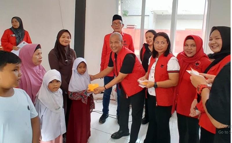 Dari Karo hingga Deli Serdang, PDI Perjuangan Sumut Lanjutkan Arahan  Megawati Soekarnoputeri untuk Siswa Terdampak MBG