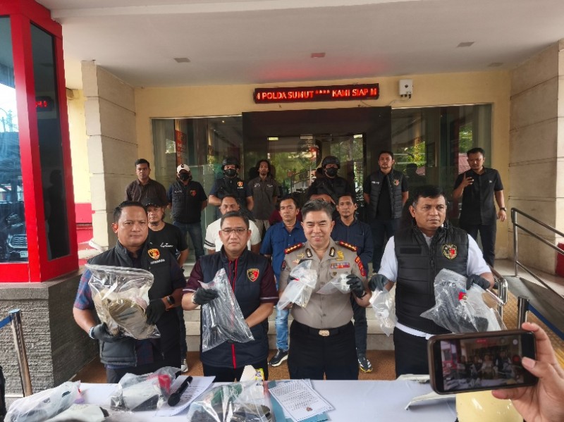 -4 Rekan Korban Penembakan di Tanjung Morawa Jadi Tersangka Kepemilikan Senjata