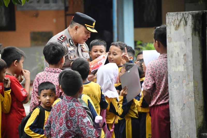 SD Negeri 163086 Didatangi Polisi