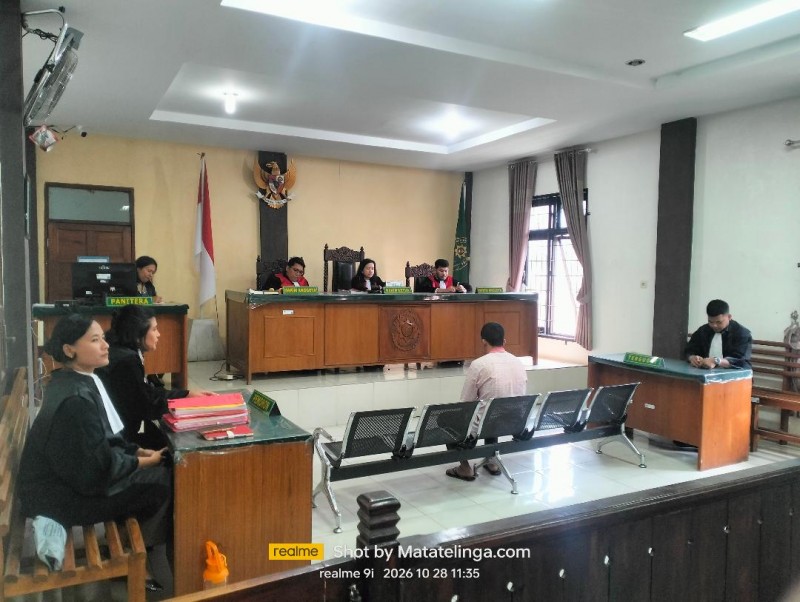 Wesley Dituntut 2 Tahun Penjara