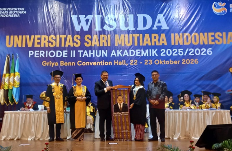 Rektor Prof. Ivan Elisabeth Purba Sampaikan Pesan Pendiri USM Indonesia, Jadilah Berkat Bagi Orang Lain