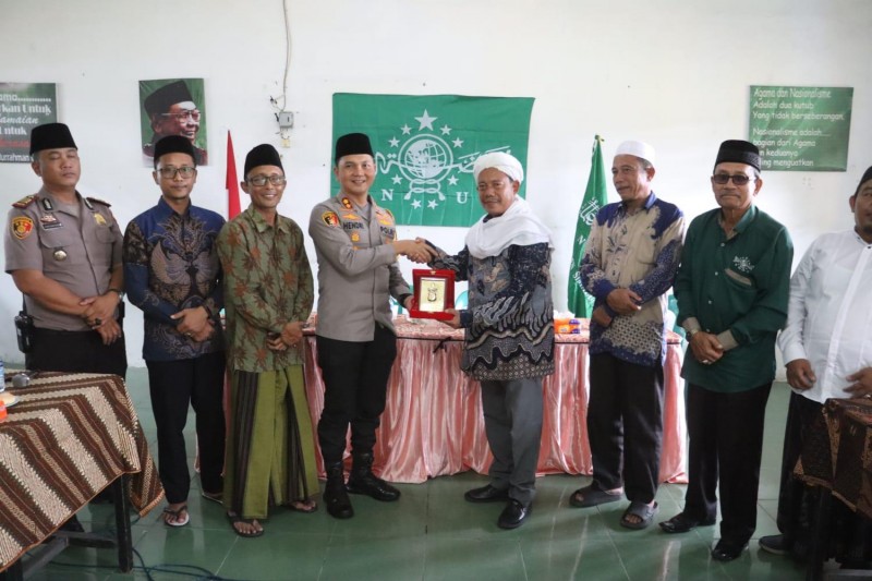 Pererat Sinergi Berantas Narkoba, Kapolres Simalungun Kunjungi Kantor PCNU Kabupaten Simalungun
