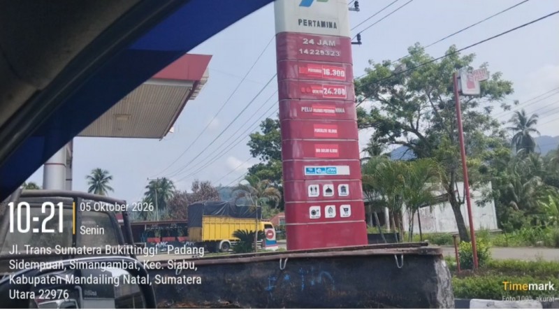 Mencuat, Video Viral Pengisian BBM Tangki Modifikasi Over Kapasitas di SPBU Simangambat Siabu