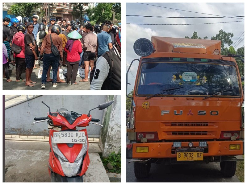 Tewas Ditabrak Truk Fuso