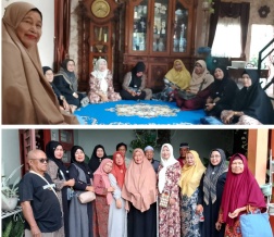 Pengurus BM3  Labuhanbatu Bertakziah Kerumah Erwin / Betti Megawati