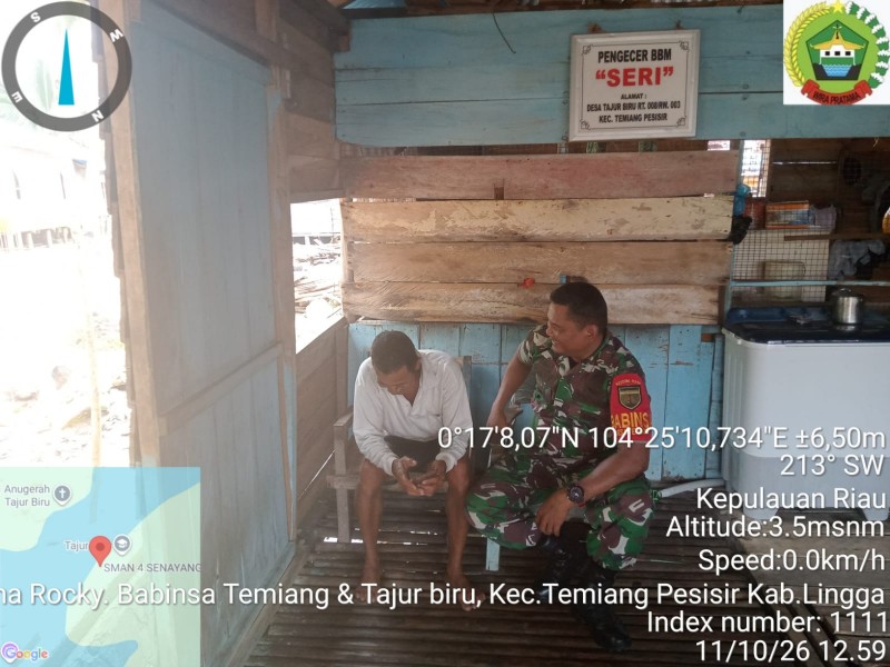 Kemanunggalan TNI dan Rakyat, Babinsa Serma Rocky Dorong Partisipasi Warga dalam Pencegahan Penyakit Masyarakat