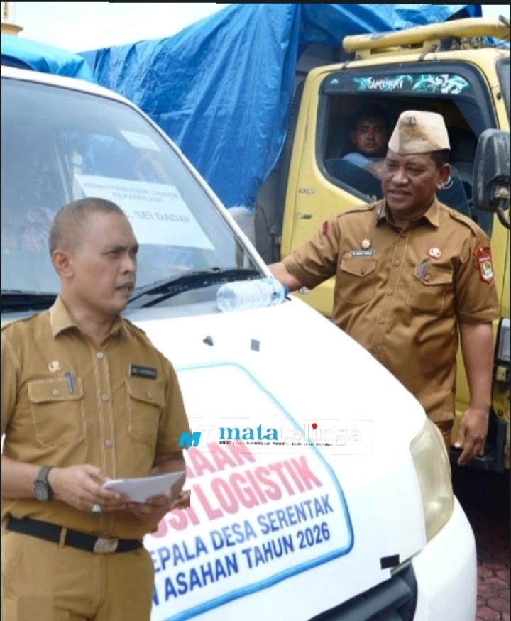 Dua Hari Jelang Pelaksanaan Pilkades Serentak Di Asahan, Pemerintah Kabupaten Distribusikan Kebutuhan Logistik