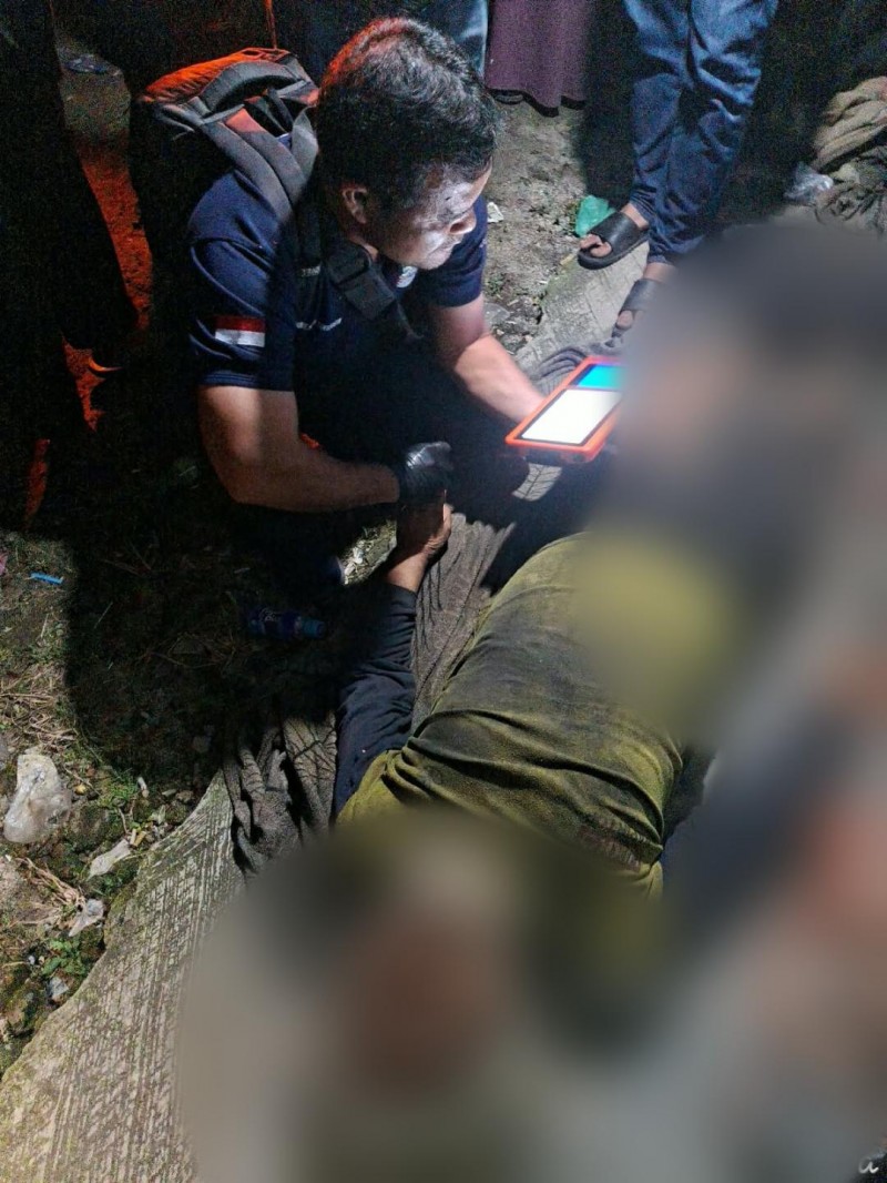 Tim Inafis dan Polsek Purba Tangani Penemuan Mayat Pria ODGJ di Hinalang