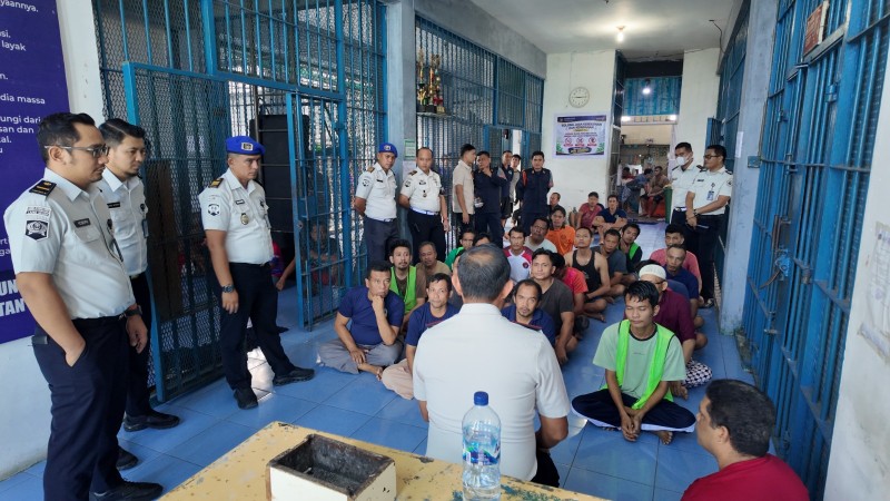 Kalapas Medan Sidak Petugas, Aturan HP di Area Steril Jadi Sorotan