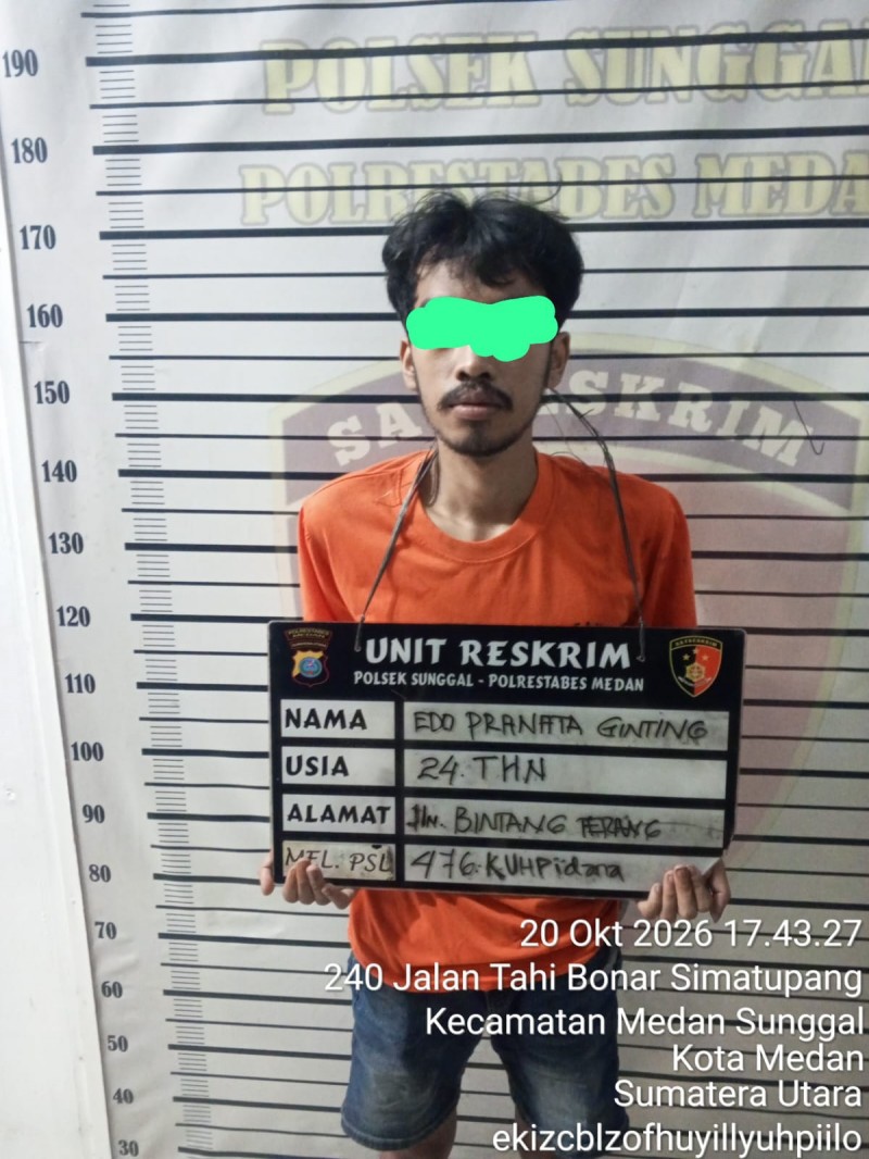 Apes, Maling Sawit Kebun PTPN IV Diamankan, Teman Kabur