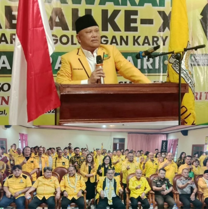 Sabam Sibarani Pimpin Golkar Dairi, Viktor Silaen Dorong Konsolidasi hingga Tingkat Basis