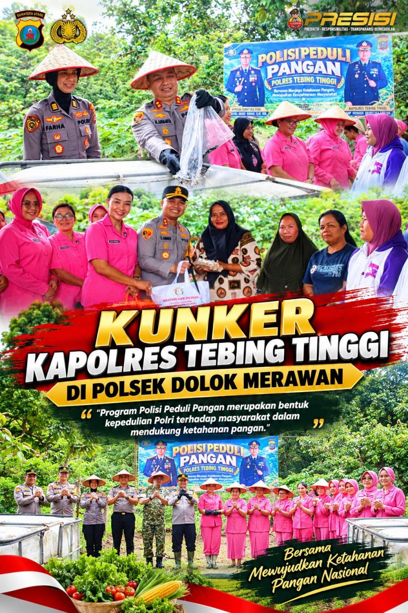 Wujudkan Kepedulian Melalui Program Polisi Peduli Pangan