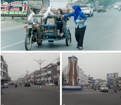 Kabut Asap Akibat Karhutla Kian Tebal, Dinas Kesehatan Labuhanbatu Bagikan Masker kepada Masyarakat