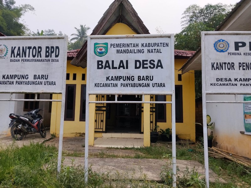 Aroma KKN Menyengat, Realisasi Dana Desa Kampung Baru Disorot Tajam. Kepala Desa Memilih "Bungkam
