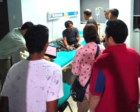Kabid Propam Polda Sumut Berkunjung Ke Labuhanbatu, Tinjau Korban Dugaan Penembakan