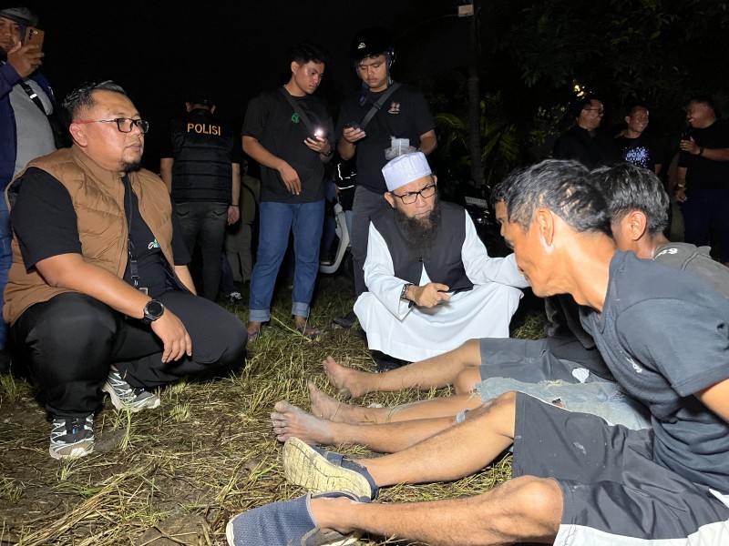 Tengah Malam, Polisi Gempur Sarang Narkoba Jermal 12, 3 Pelaku Diringkus