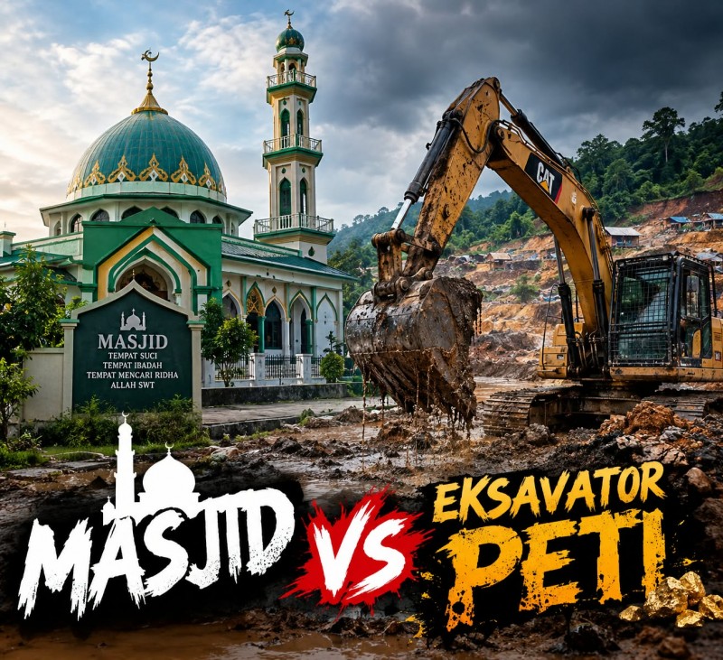 Aktivis Madina: Pembakaran Tiga Ekskavator PETI Dinilai Simbol Runtuhnya Wibawa Satgas