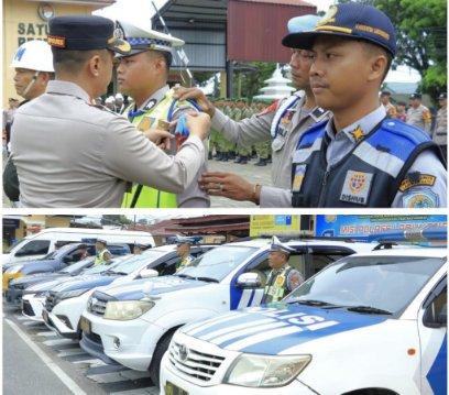 Polres Labuhanbatu Gelar Apel Pasukan Operasi Patuh Toba 2026