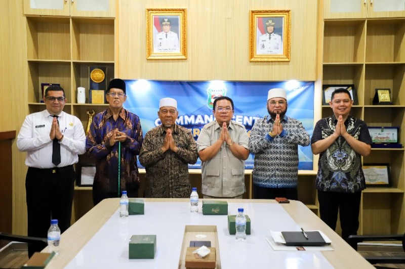 Wali Kota Wesly Silalahi Sambut Silaturahmi DP MUI Pematangsiantar