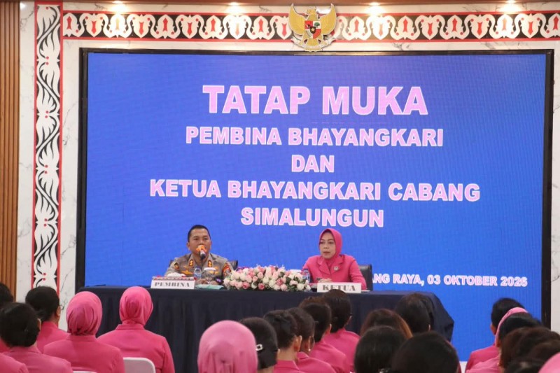 Kapolres Simalungun Ajak Bhayangkari Wujudkan Polri sebagai Sahabat yang Melindungi dan Mengayomi