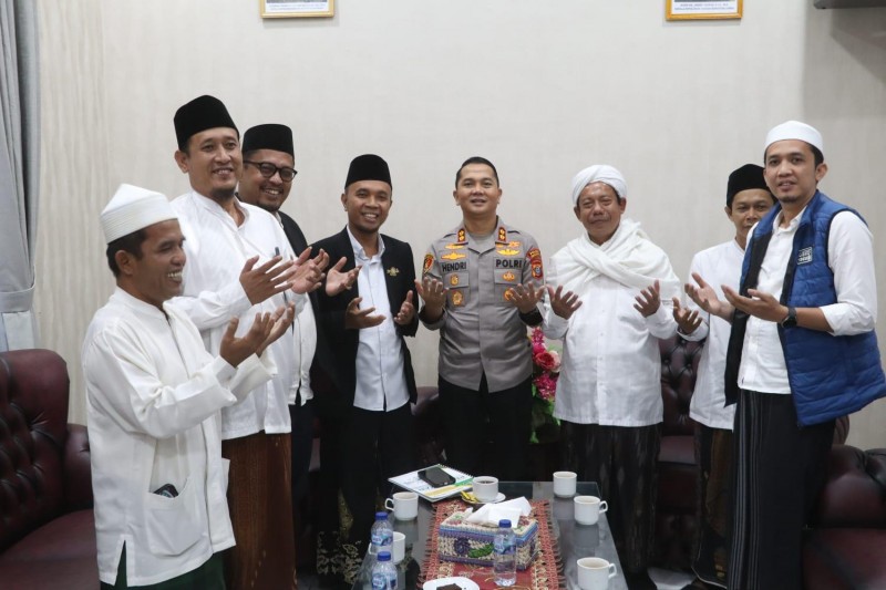 Kapolres Simalungun Silaturahmi dengan PCNU, Serukan "Generasi Sehat Masa Depan Kuat"
